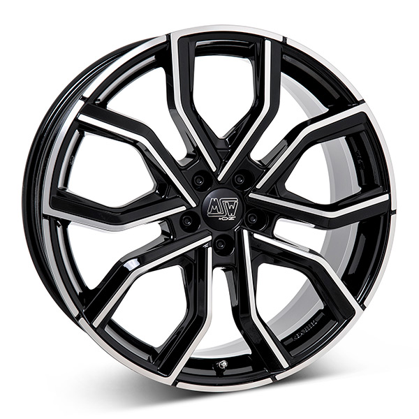 MSW 41 G.Blk/Pol 8,5x20 5-108 E45 C73,1 60 - Alumiinivanteet - 8027529168389 - 1