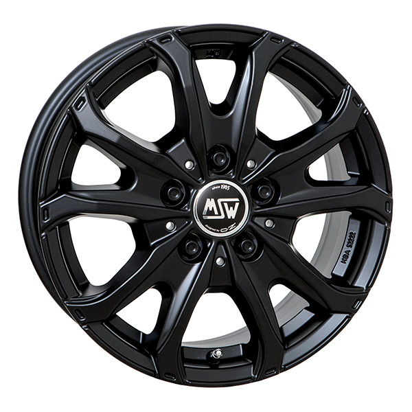 MSW 48 Van M.Blk 6,5x16 5-130 E55 C89,1 60 - Alumiinivanteet - 8027529142679 - 1