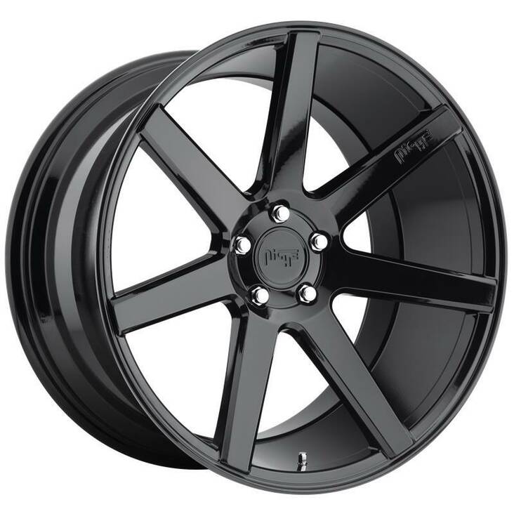 NC168 GLOSS BLACK 9x20 5/112 ET38 CB66.5 60° - Alumiinivanteet - 288969 - 1