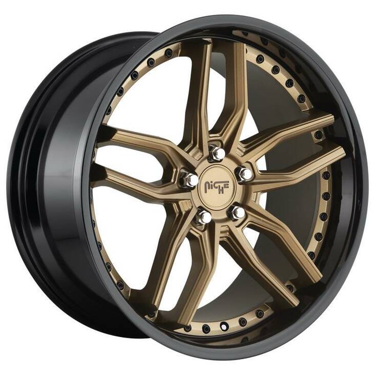 NC195 MATTE BRONZE BLACK BEAD RING 10,5x20 5/112 ET40 CB66.5 60° - Alumiinivanteet - 299219 - 1