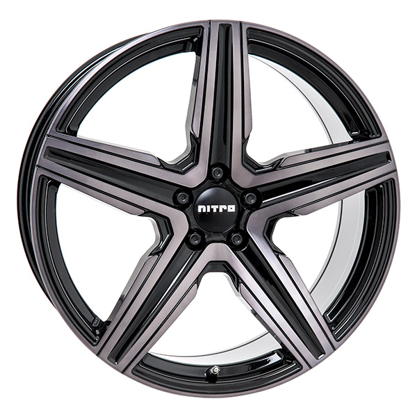 Nitro Spark G.Blk/Grey 8x18 5-108 E42 C63,3 60 - Alumiinivanteet - 7332818097969 - 1