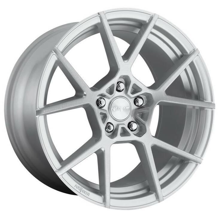 RC138 GLOSS SILVER BRUSHED 8,5x19 5/112 ET45 CB66,5 60° - Alumiinivanteet - 279089 - 1