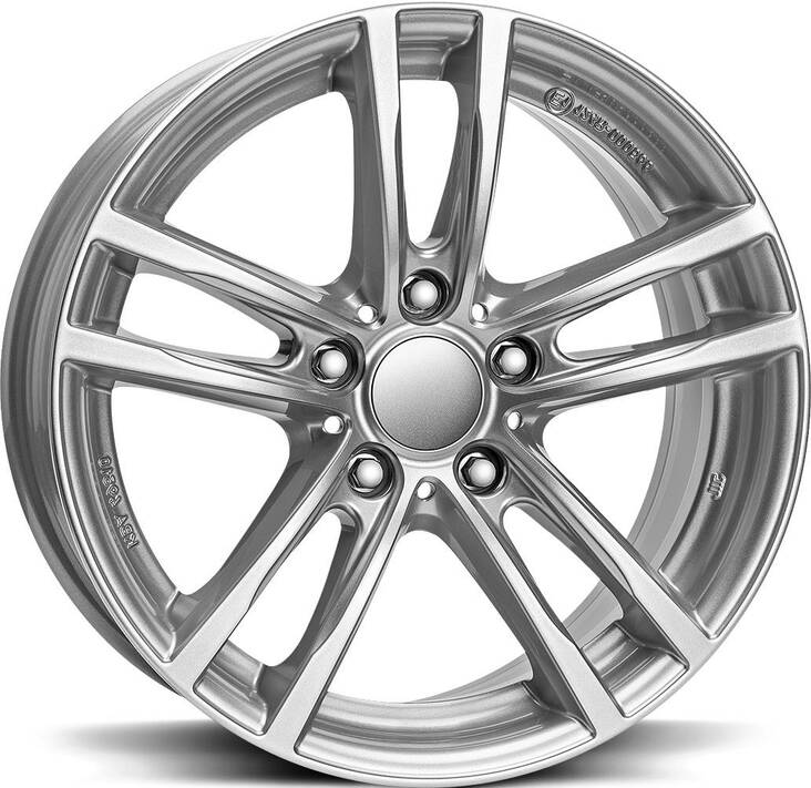 RIAL X10 Polar Silv 7x17 5/112 ET49 CB57.1 R13 - Alumiinivanteet - 29379 - 1
