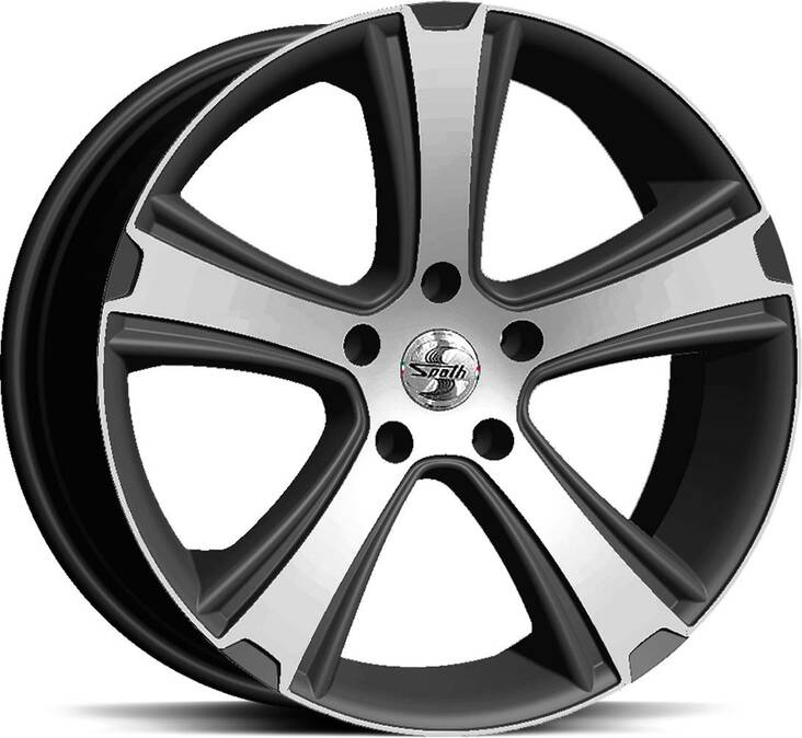 SPATH SP36 H Black Matt Polish 7x16 6/139,7 ET40 CB67.1 - Alumiinivanteet - 28499 - 1