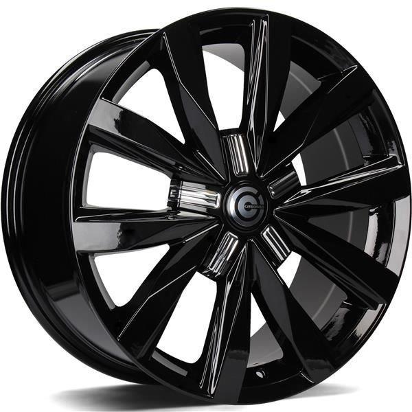Slide Black Glossy 8x18 5/112 ET45 CB57.1 60° - Alumiinivanteet - 313649 - 1