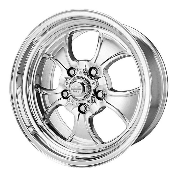 VN550 Polished 8x16 5/120,65 ET-12 CB72,6 60° - Alumiinivanteet - 239969 - 1