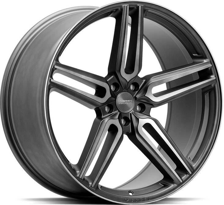 VOSSEN HF1 Tinted Matte Gunmetal 8,5x19 5/112 ET45 CB66,6 60° - Alumiinivanteet - 249489 - 1