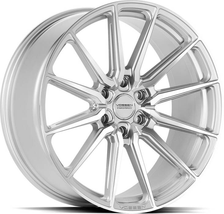 VOSSEN HF6.1 Silv Pol 10x24 6/135 ET25 CB87.1 60° - Alumiinivanteet - 249619 - 1
