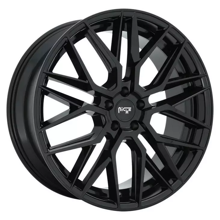 NC224 GLOSS BLACK 10,5x22 5/107,95 ET40 CB63,4 - Alumiinivanteet - 276979 - 1