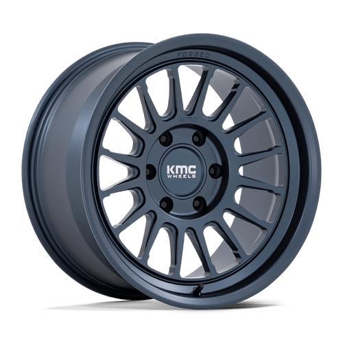KM447 IMPACT FORGED MONOBLOCK METALLIC BLUE 8,5x17 6/139,7 ET-10 CB106.1 60° - Alumiinivanteet - 339109 - 1