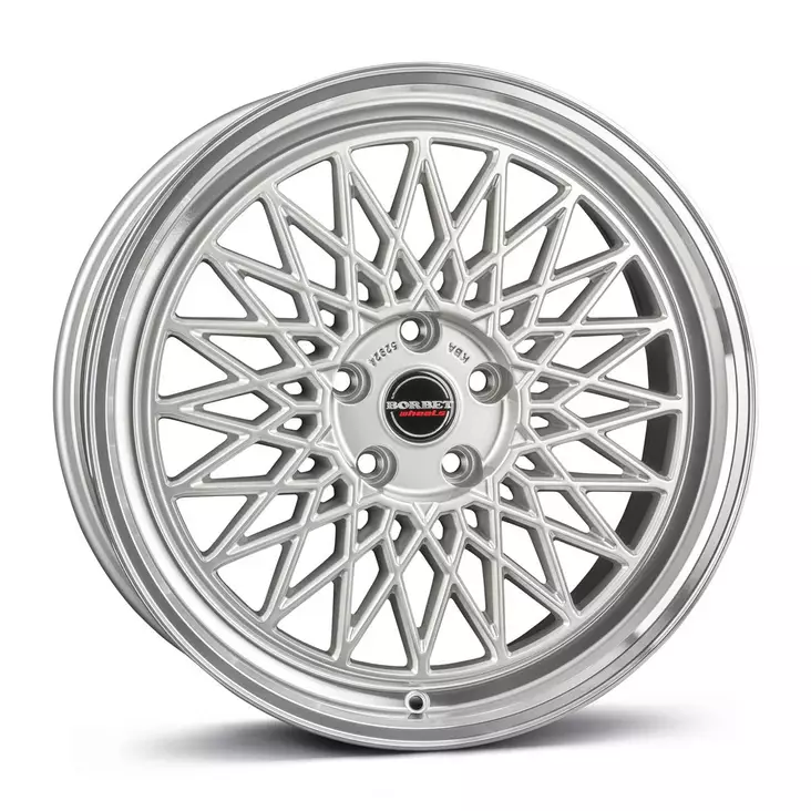 BORBET B Silv Rim Pol 7x17 4/100 ET25 CB64.0 60° - Alumiinivanteet - 339279 - 1