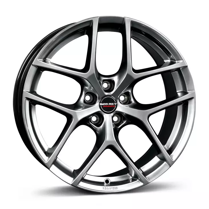 BORBET Y Hyper Silv 8x19 5/112 ET44 CB57.1 - Alumiinivanteet - 340709 - 1