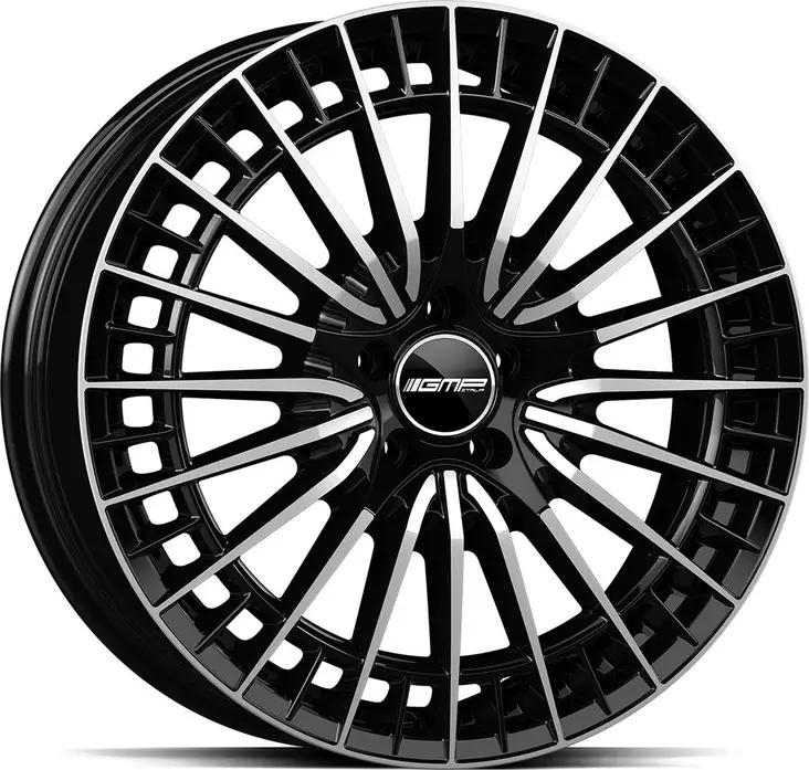 GMP Qstar Black Diam 10x20 5/130 ET38 CB66.5 R14 - Alumiinivanteet - 346089 - 1