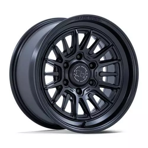 TALEO MATTE BLACK 8,5x17 6/139,7 ET0 CB106.1 60° - Alumiinivanteet - 358089 - 1