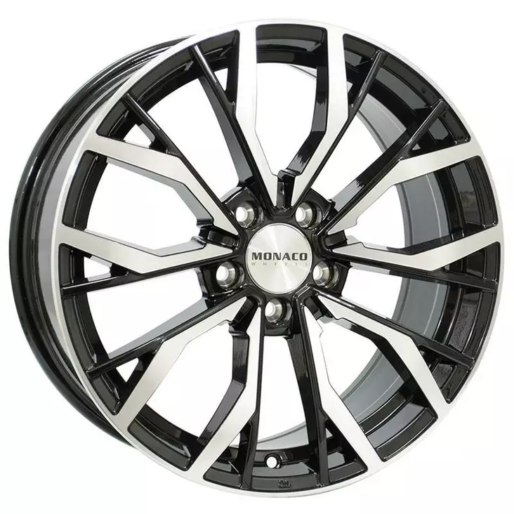 GP5 Gloss Black Polished 8x18 5/120 ET35 60° - Alumiinivanteet - 360729 - 1