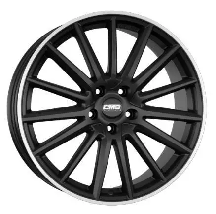 C23 Gloss Black Polished lip 8x18 5/112 ET40 60° - Alumiinivanteet - 362789 - 1