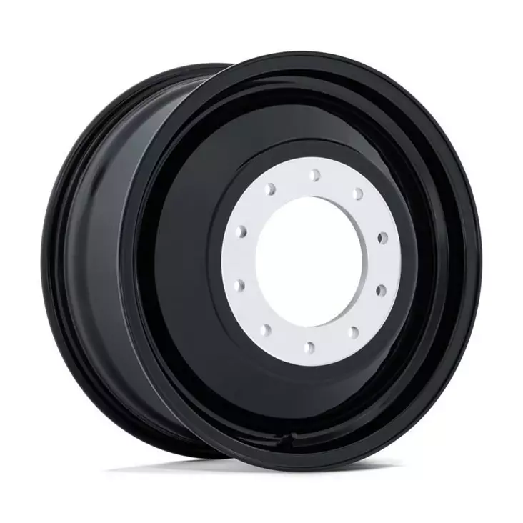 D503 DUALLY INNER GLOSS BLACK 8,25x24 10/225 ET118 CB170.1 60° - Alumiinivanteet - 371349 - 1