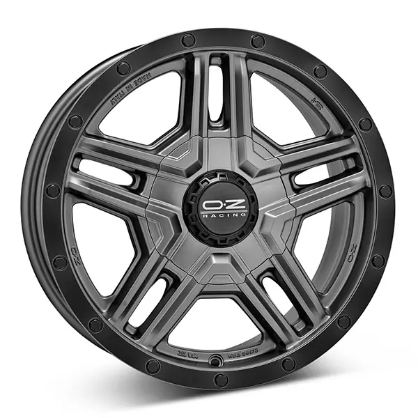 OZ Rally Adventure M.Gra/Blk Lip - Alumiinivanteet - 8027529184839 - 1