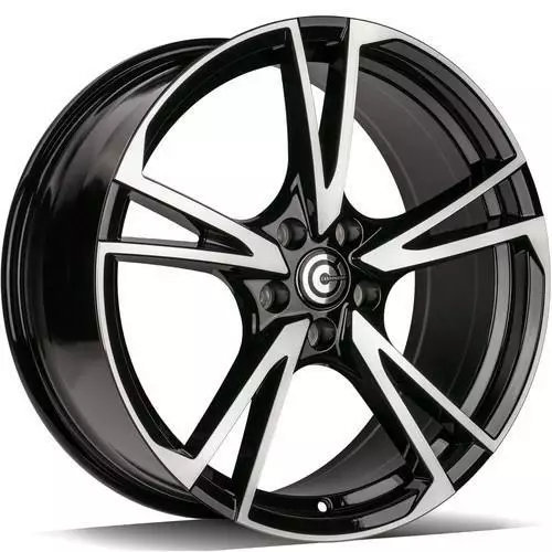 ADVANCED Black Front Polished 8x18 5/112 ET40 CB66,5 60° - Alumiinivanteet - 348479 - 1