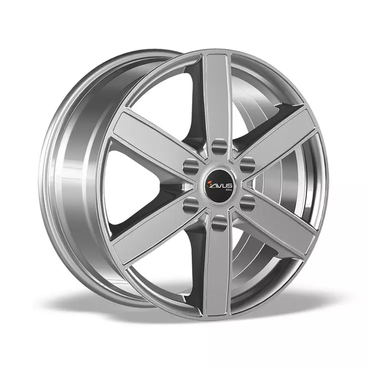 AVUS AC-V61 Hyper Silver 6,5x16 6/130 ET54 CB84,1 BLACK FRIDAY 24 R14 - Alumiinivanteet - 348549 - 1