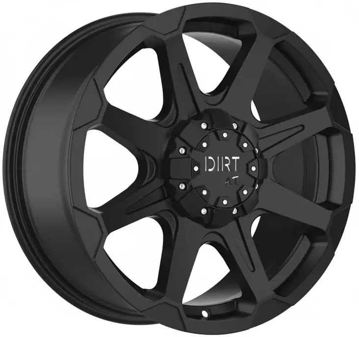D05 Flatblack. 8,5x20 6/120/130 ET48 CB84.1 60° - Alumiinivanteet - 374359 - 1