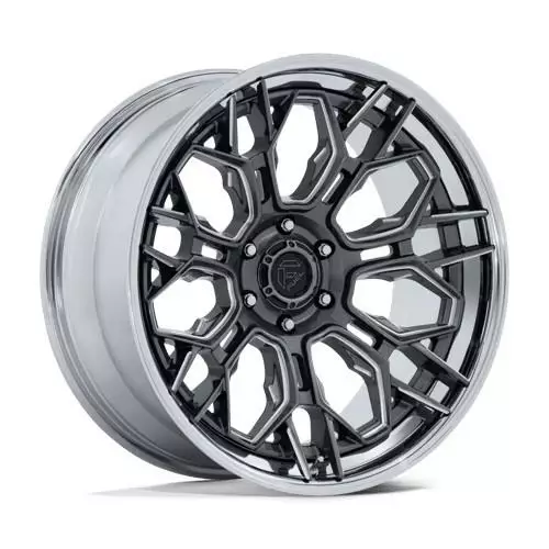 FC409 HIVE GLOSS GUNMETAL W/ CHROME LIP 9x20 6/139,7 ET1 CB106.1 60° - Alumiinivanteet - 370939 - 1