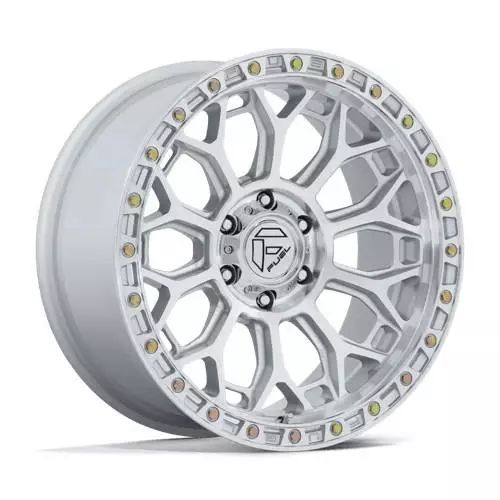 FC901 TALON GLOSS SILVER W/ MACHINED FACE 8,5x17 6/139,7 ET25 CB106.1 60° - Alumiinivanteet - 369059 - 1