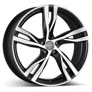 MAK Stockholm Ice Black 7x17 5/108 ET40.5 CB63,4 60° - Alumiinivanteet - 344079 - 1