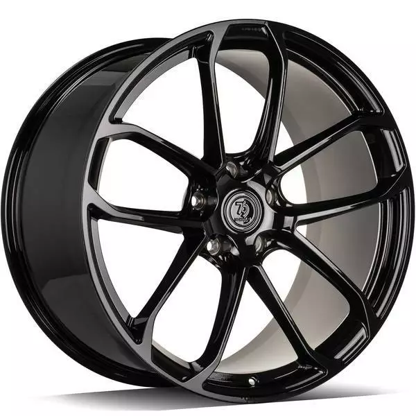 MF.5 Black Glossy 11x21 5/130 ET58 CB71.6 60° - Alumiinivanteet - 358129 - 1