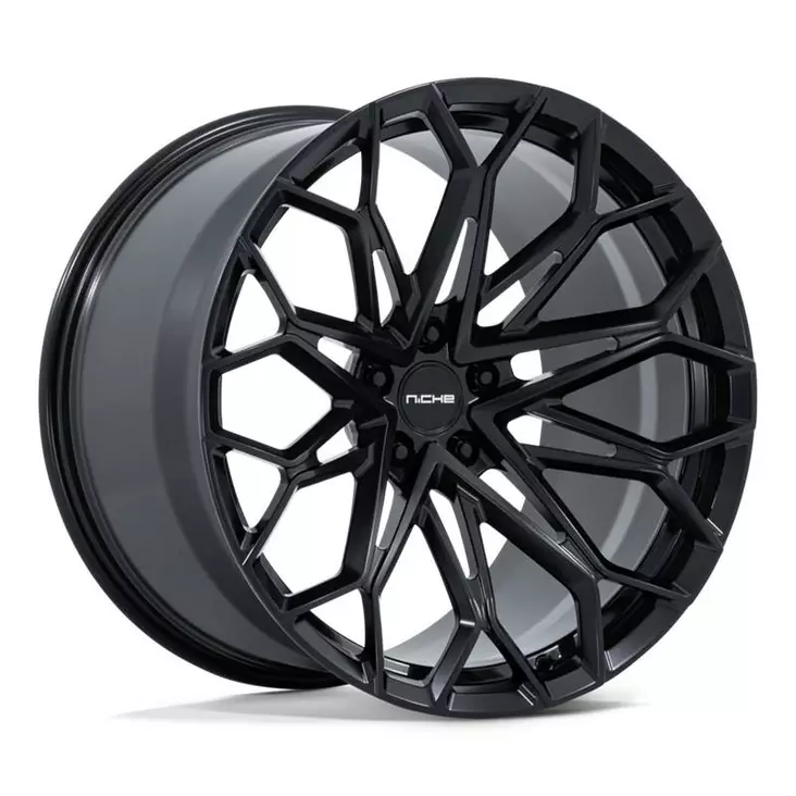 NC600 MANTA MATTE BLACK 12x20 5/120,65 ET50 CB70.3 60° - Alumiinivanteet - 370549 - 1