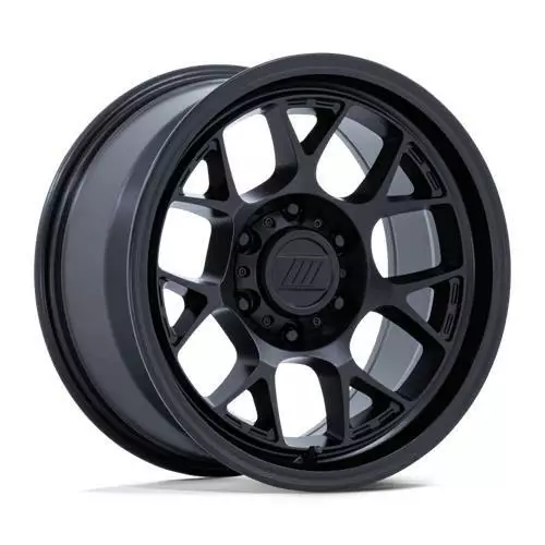 PA205 WRAITH MATTE BLACK 8,5x17 6/139,7 ET0 CB106.1 60° - Alumiinivanteet - 354239 - 1