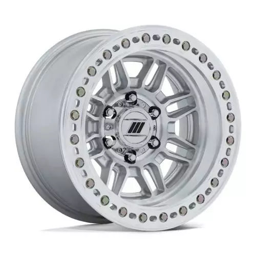 PA208 EQUALIZER BL GLOSS SILVER W/ MACHINED FACE 9x17 5/127 ET-38 CB71.5 60° - Alumiinivanteet - 370519 - 1