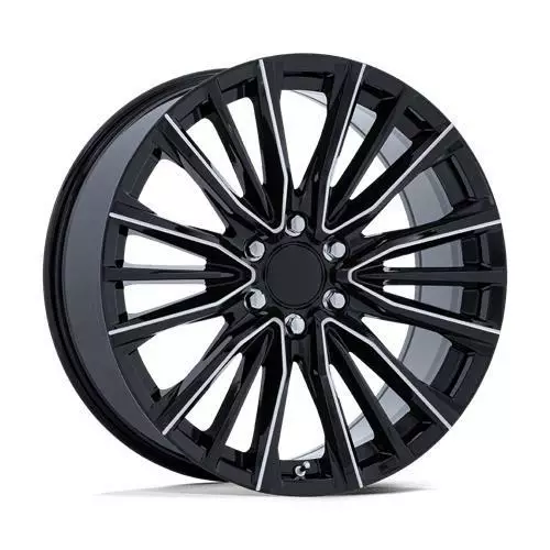 PR223 GLOSS BLACK MILLED 10x24 6/139,7 ET28 CB78.1 60° - Alumiinivanteet - 374919 - 1