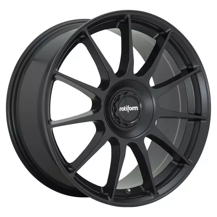 R168 DTM SATIN BLACK 8,5x20 6/120 ET45 CB74.6 60° - Alumiinivanteet - 351919 - 1