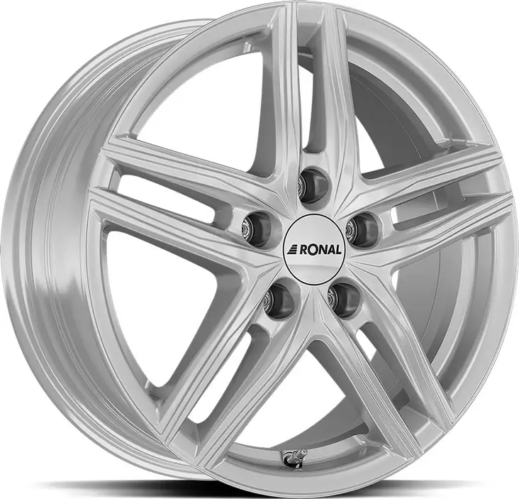 RONAL R65 Silver 6,5x16 5/110 ET37 CB65,1 60° - Alumiinivanteet - 345179 - 1