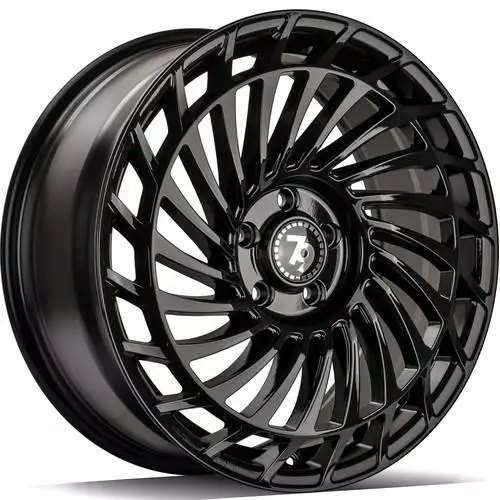 SCF-K Black Glossy 8x18 5/120 ET30 CB72.6 60° - Alumiinivanteet - 348399 - 1