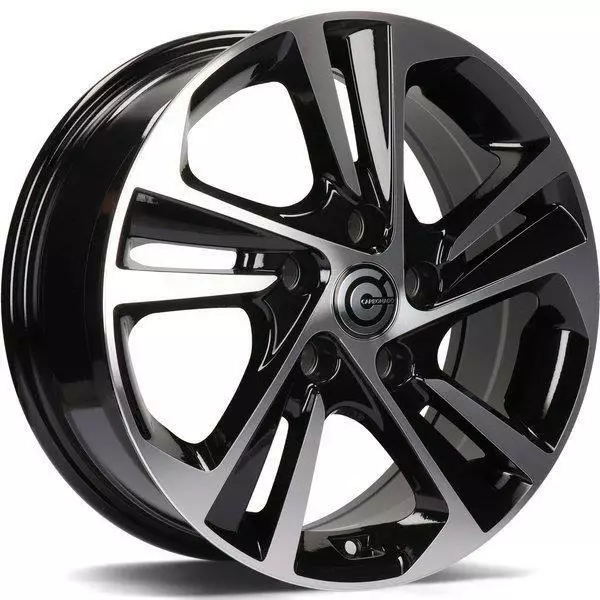 Sword Black Front Polished 6,5x16 5/114,3 ET40 CB73,1 60° - Alumiinivanteet - 313569 - 1
