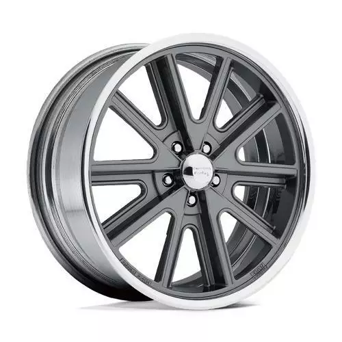 VN407 COBRA TWO-PIECE MAG GRAY CENTER POLISHED BAR 7x17 5/114,3 ET0 CB72.6 60° - Alumiinivanteet - 371949 - 1